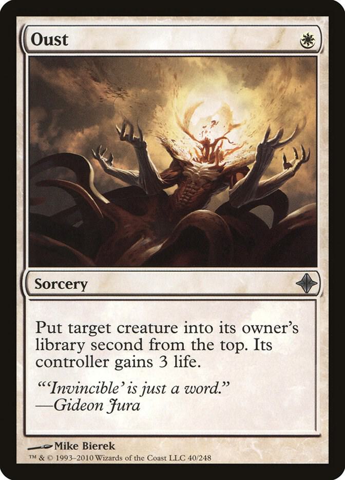 Oust 40 card from Rise of the Eldrazi