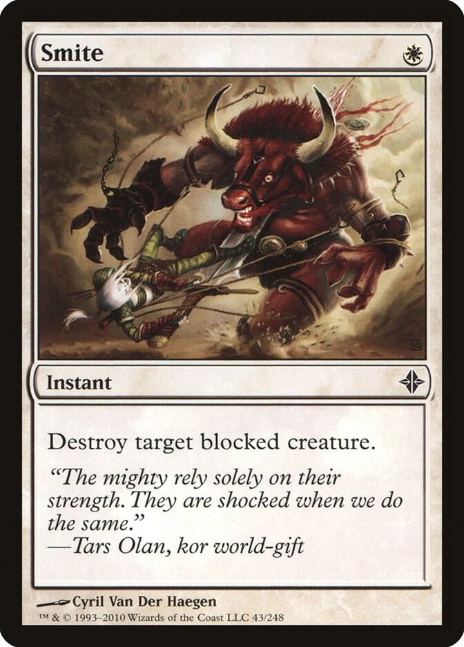 Smite 43 card from Rise of the Eldrazi