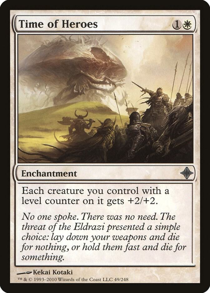 Time of Heroes 49 card from Rise of the Eldrazi