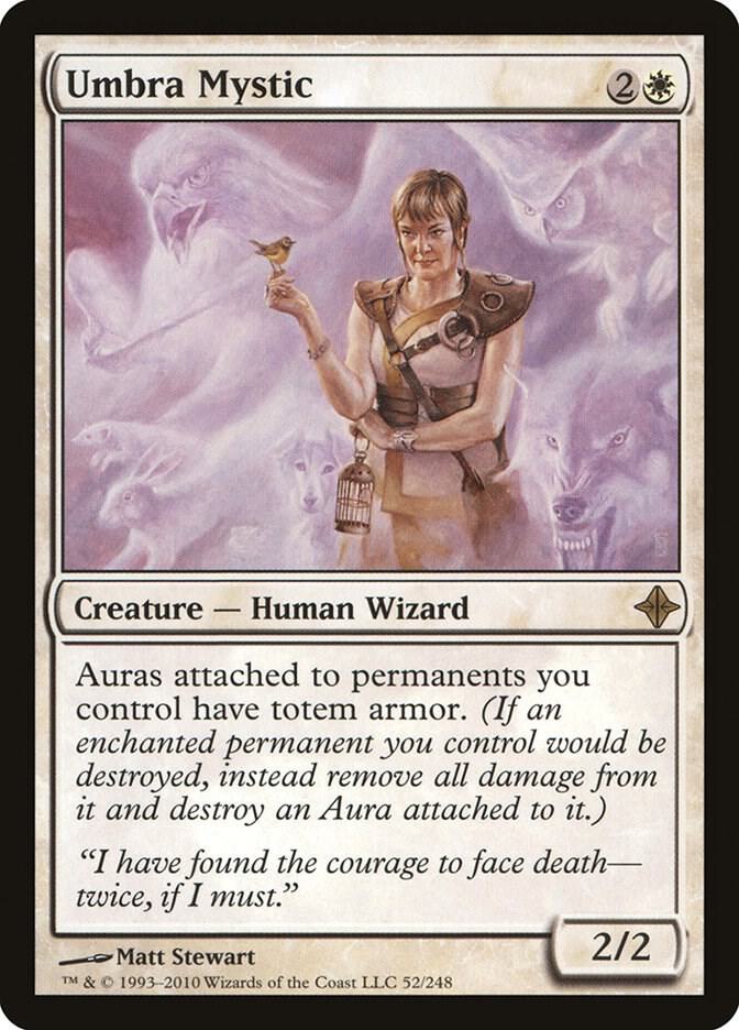 Umbra Mystic 52 card from Rise of the Eldrazi