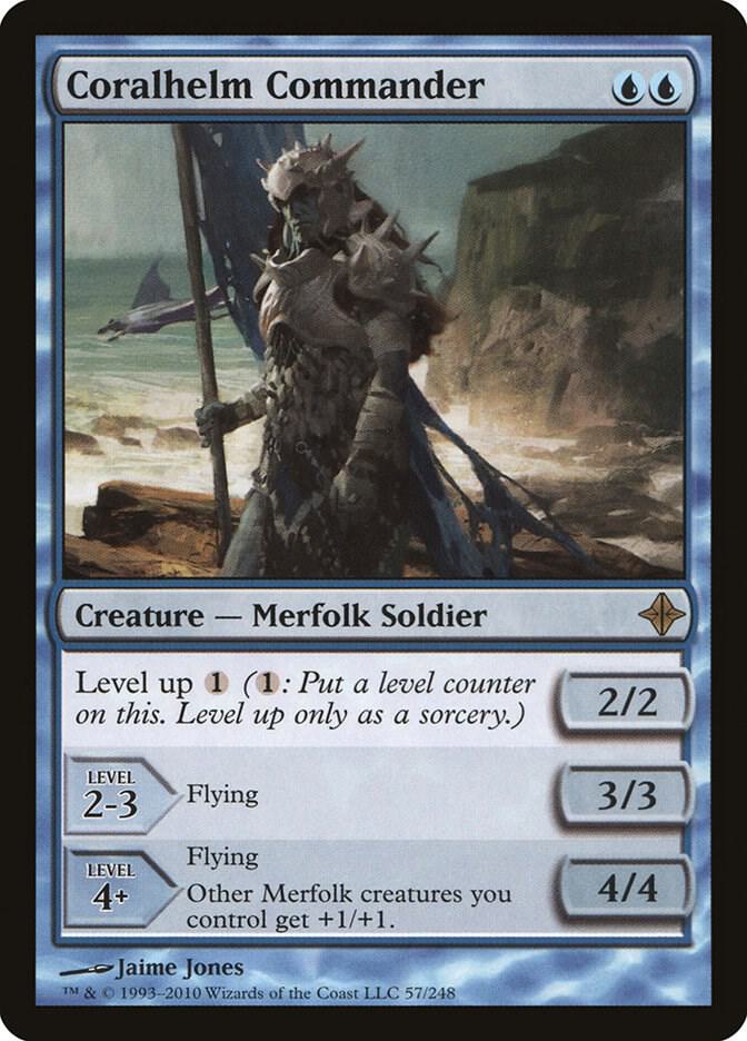 Coralhelm Commander 57 card from Rise of the Eldrazi