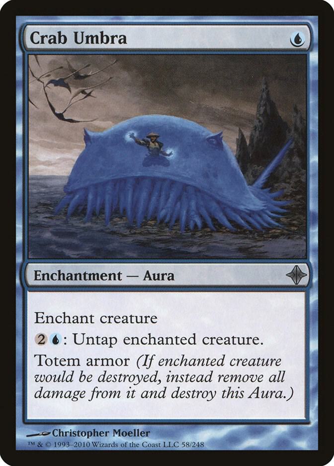 Crab Umbra 58 card from Rise of the Eldrazi