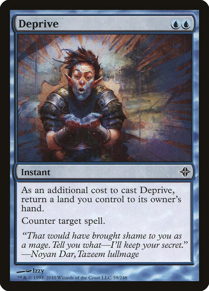 Deprive 59 card from Rise of the Eldrazi