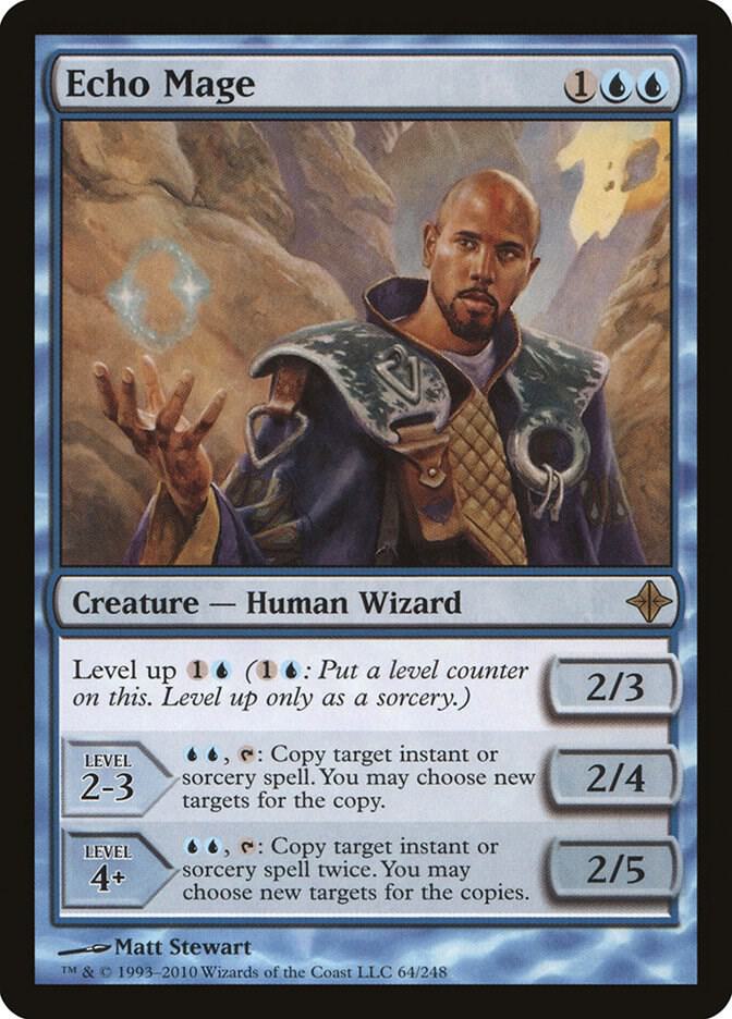 Echo Mage 64 card from Rise of the Eldrazi