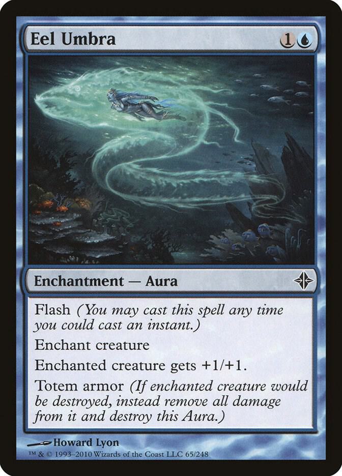 Eel Umbra 65 card from Rise of the Eldrazi