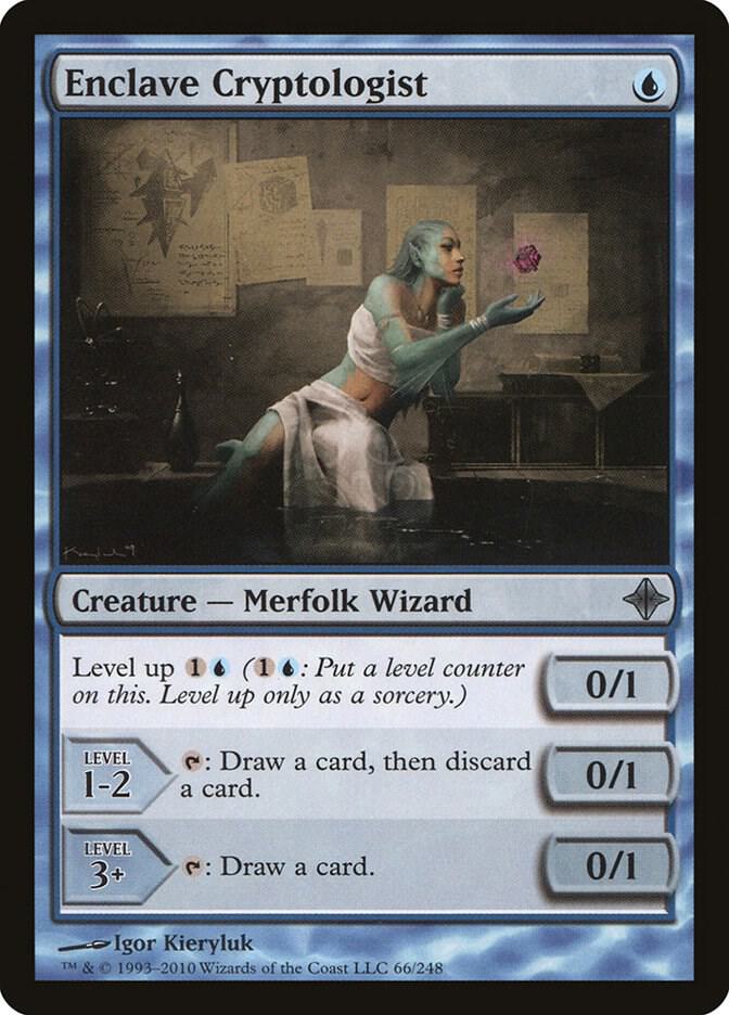 Enclave Cryptologist 66 card from Rise of the Eldrazi
