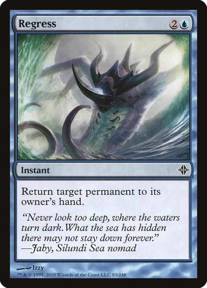 Regress 83 card from Rise of the Eldrazi