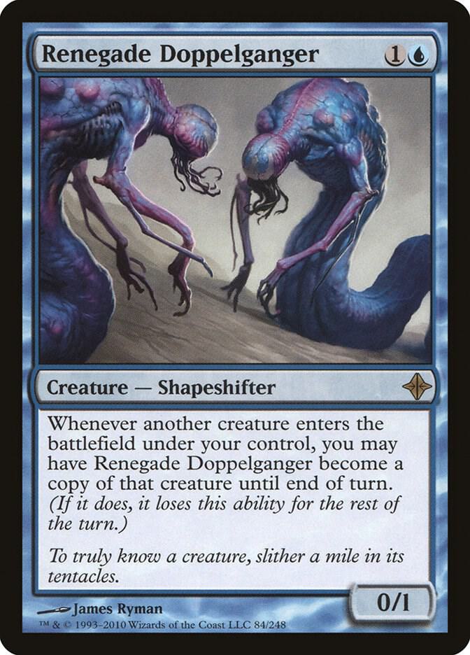 Renegade Doppelganger 84 card from Rise of the Eldrazi
