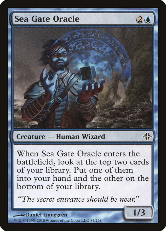 Sea Gate Oracle 85 card from Rise of the Eldrazi