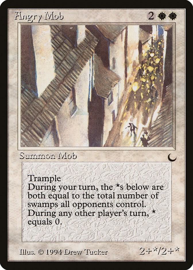 Angry Mob card from The Dark