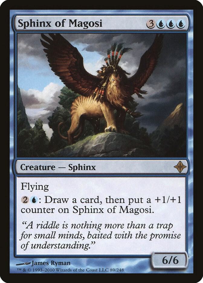 Sphinx of Magosi 89 card from Rise of the Eldrazi