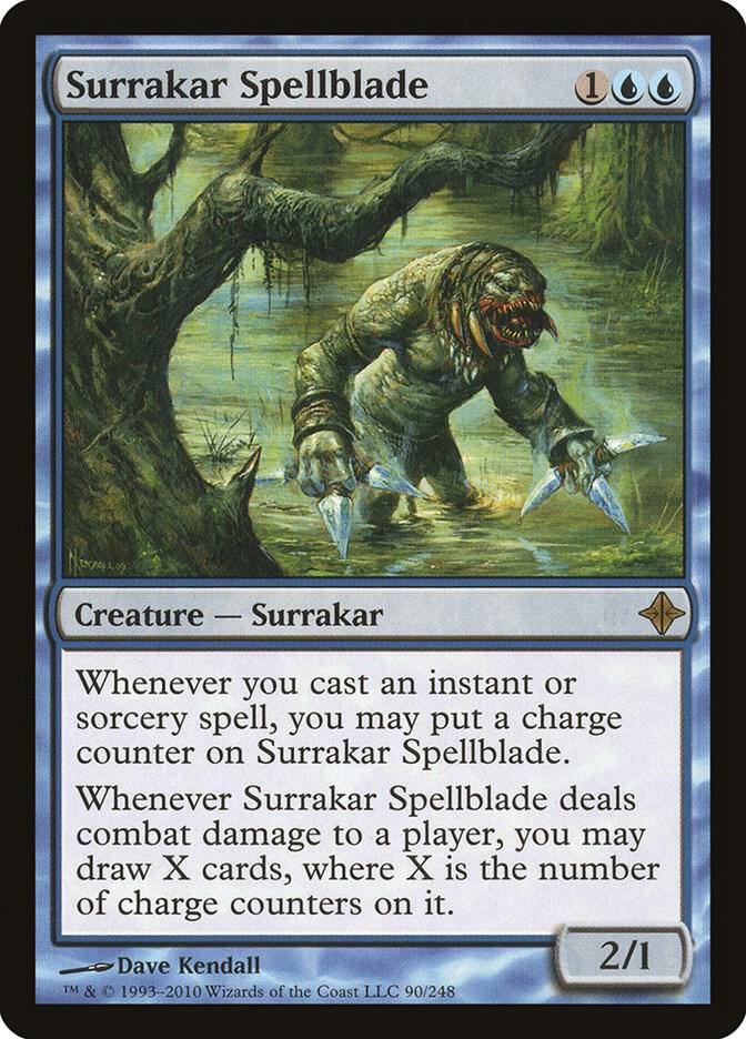 Surrakar Spellblade 90 card from Rise of the Eldrazi