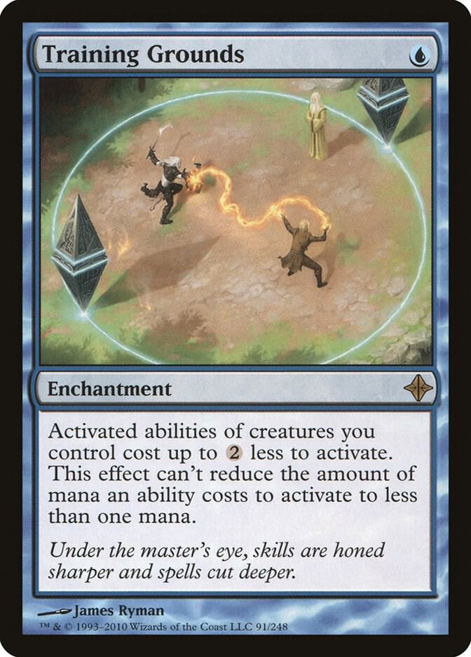 Training Grounds 91 card from Rise of the Eldrazi