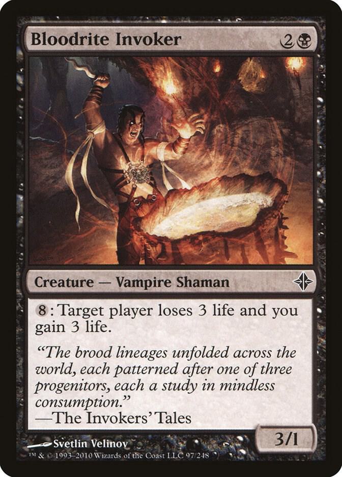 Bloodrite Invoker 97 card from Rise of the Eldrazi