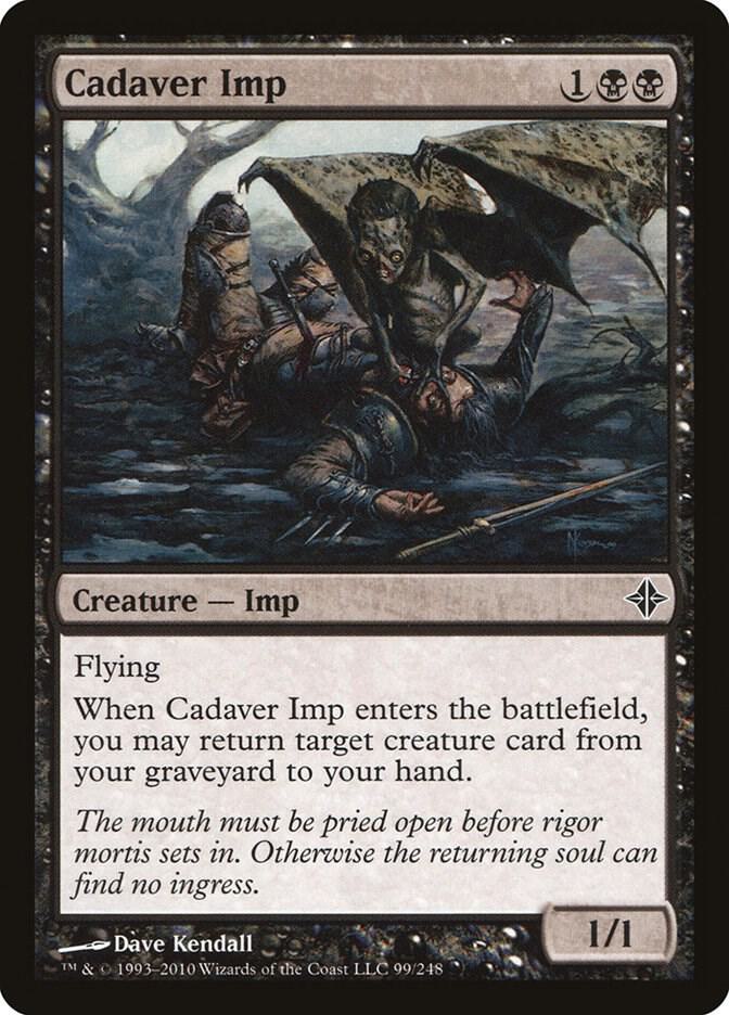 Cadaver Imp 99 card from Rise of the Eldrazi
