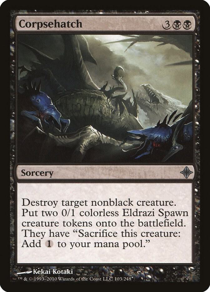Corpsehatch 103 card from Rise of the Eldrazi