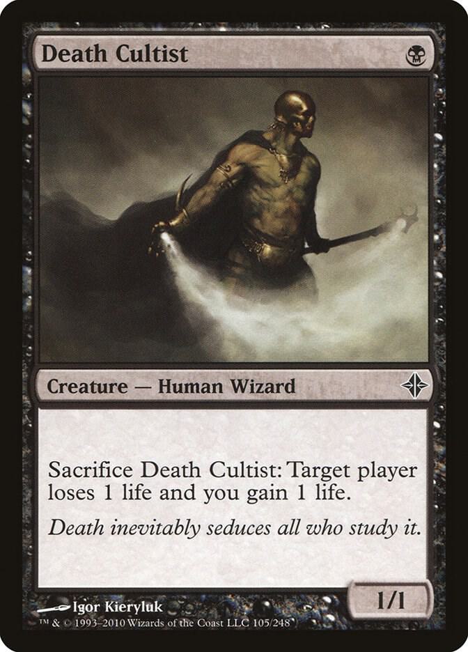 Death Cultist 105 card from Rise of the Eldrazi