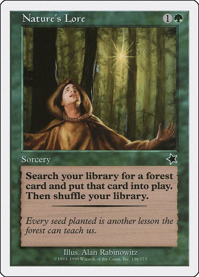Nature's Lore 136 card from Starter 1999