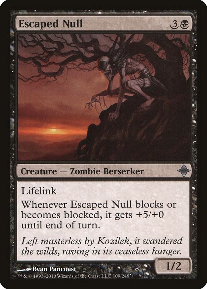 Escaped Null 109 card from Rise of the Eldrazi