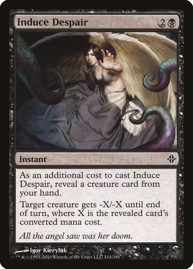 Induce Despair 114 card from Rise of the Eldrazi