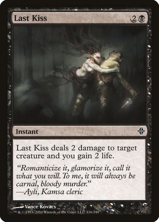 Last Kiss 116 card from Rise of the Eldrazi