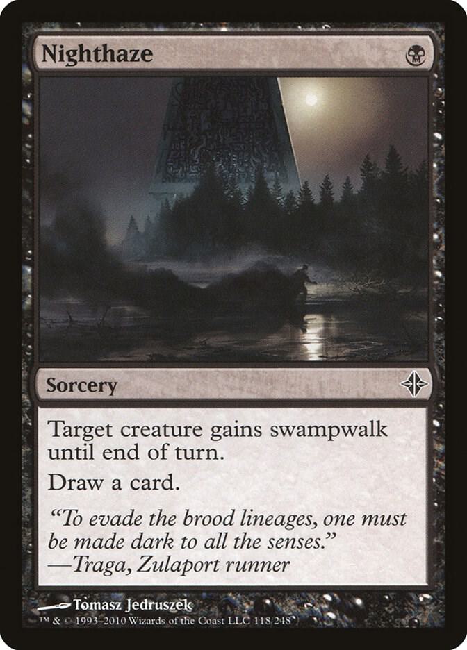 Nighthaze 118 card from Rise of the Eldrazi