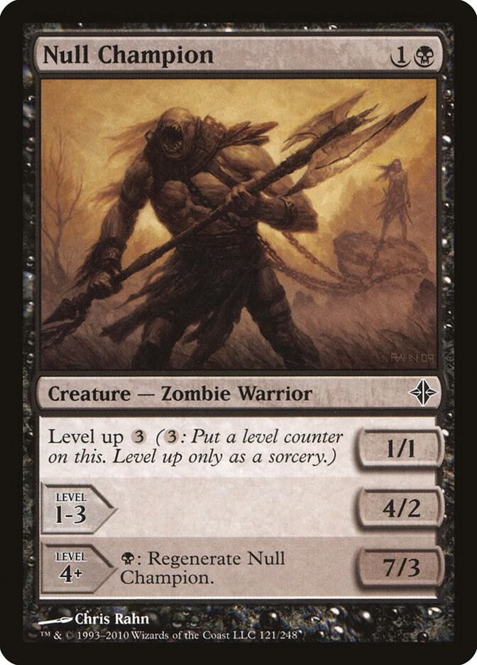 Null Champion 121 card from Rise of the Eldrazi