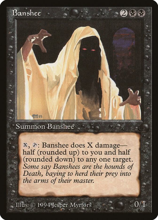 Banshee card from The Dark