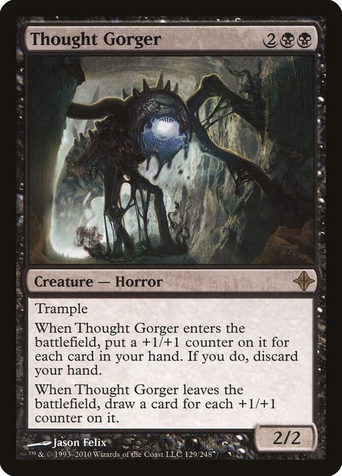 Thought Gorger 129 card from Rise of the Eldrazi