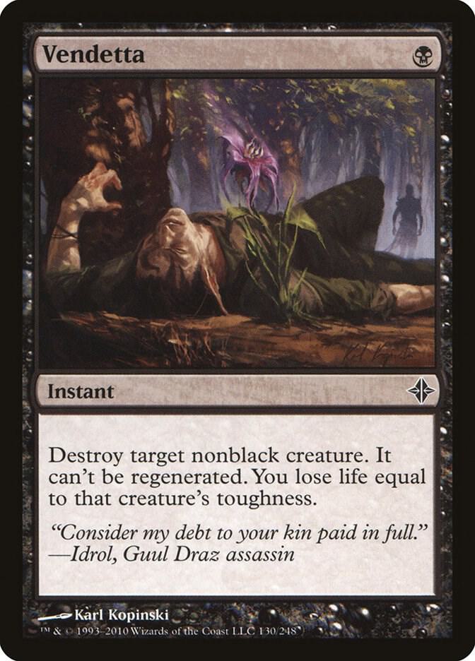 Vendetta 130 card from Rise of the Eldrazi