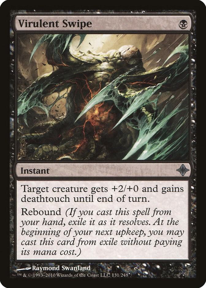 Virulent Swipe 131 card from Rise of the Eldrazi