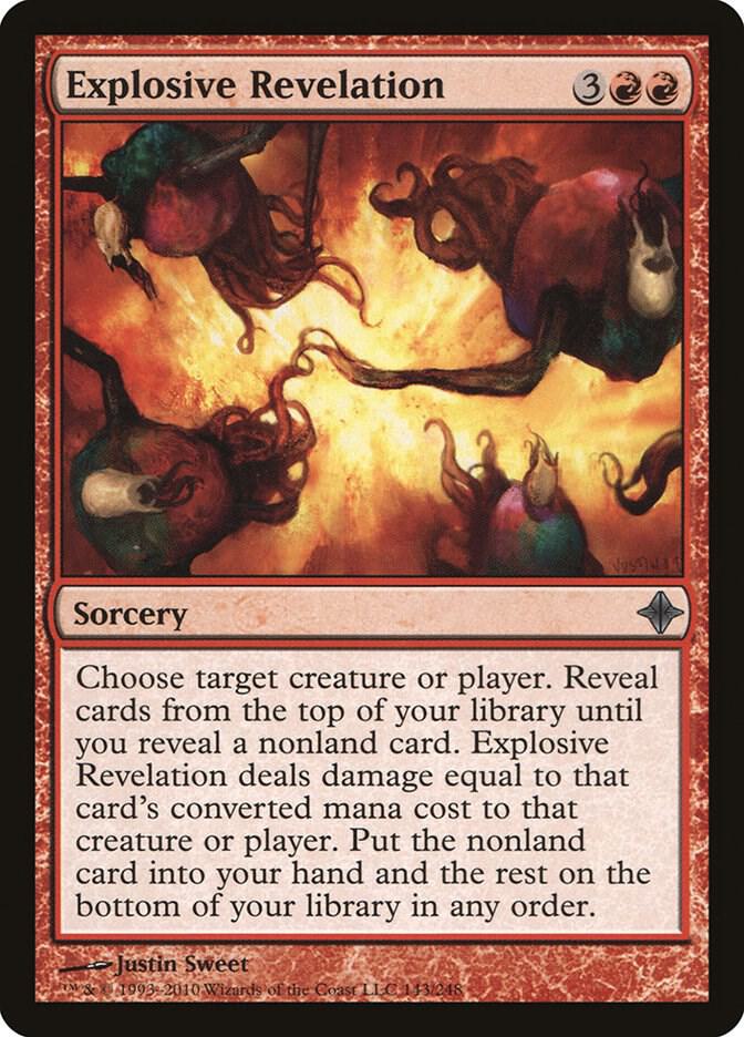 Explosive Revelation 143 card from Rise of the Eldrazi