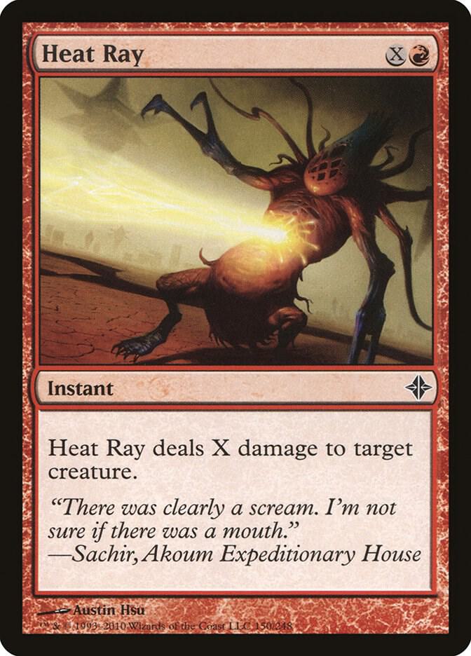 Heat Ray 150 card from Rise of the Eldrazi