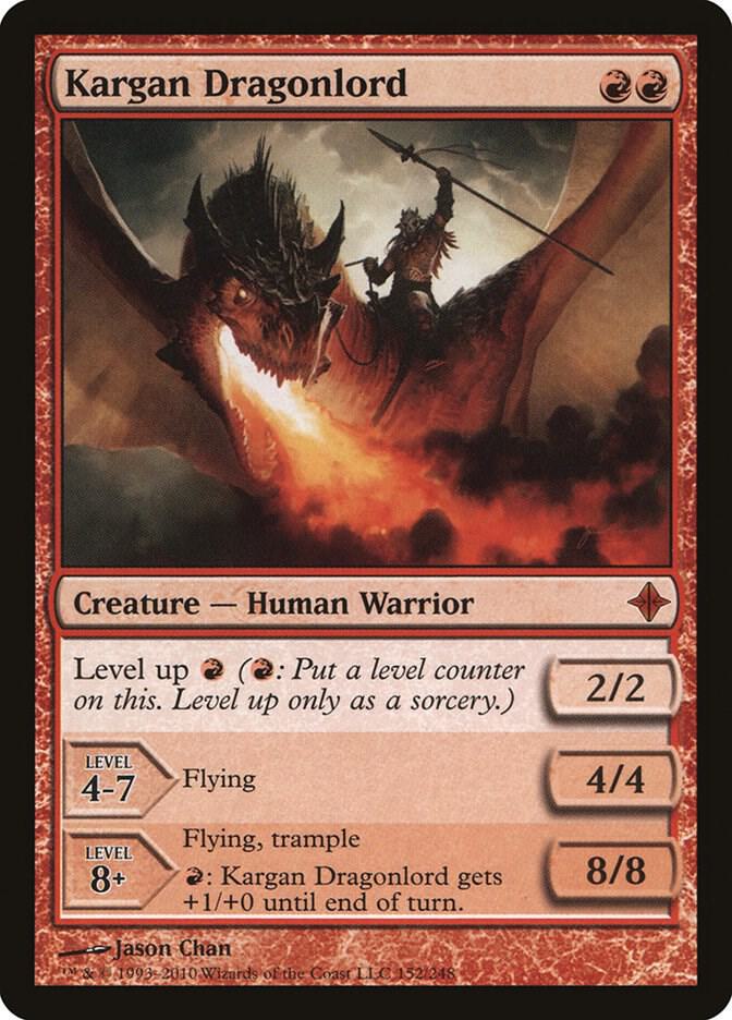 Kargan Dragonlord 152 card from Rise of the Eldrazi