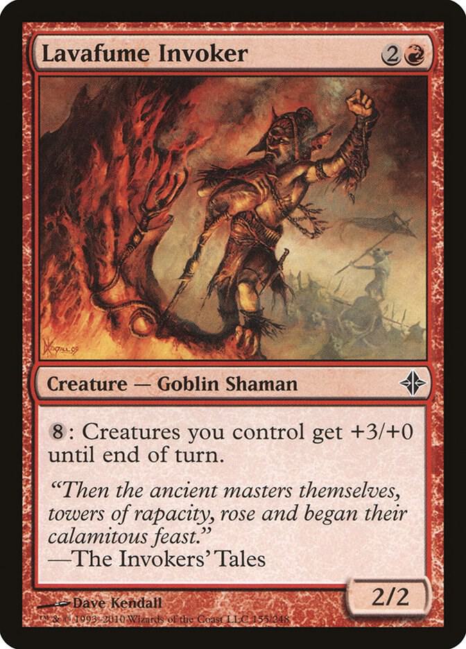 Lavafume Invoker 155 card from Rise of the Eldrazi