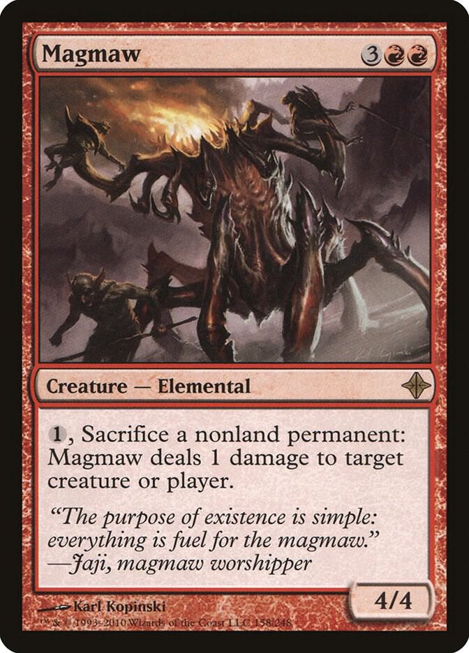 Magmaw 158 card from Rise of the Eldrazi