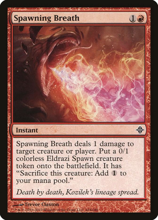 Spawning Breath 164 card from Rise of the Eldrazi