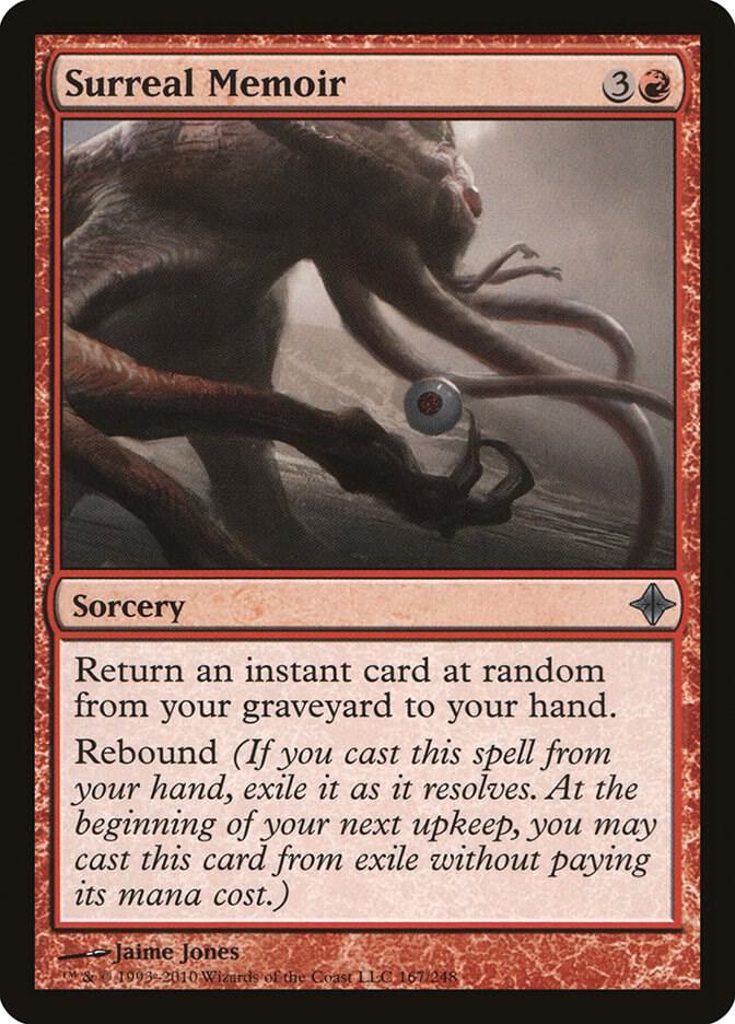 Surreal Memoir 167 card from Rise of the Eldrazi