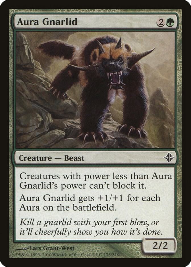 Aura Gnarlid 175 card from Rise of the Eldrazi