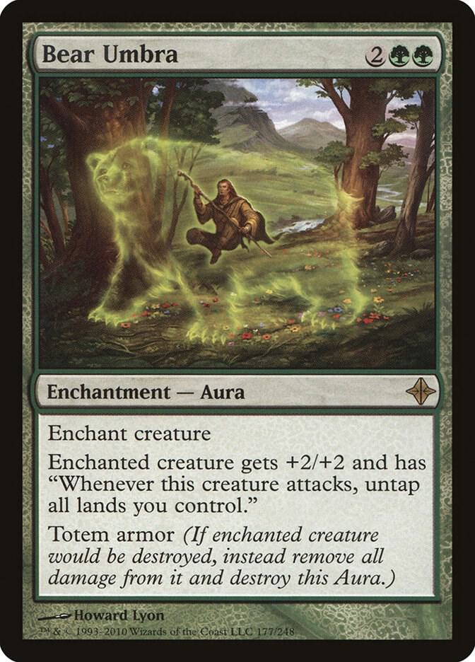 Bear Umbra 177 card from Rise of the Eldrazi