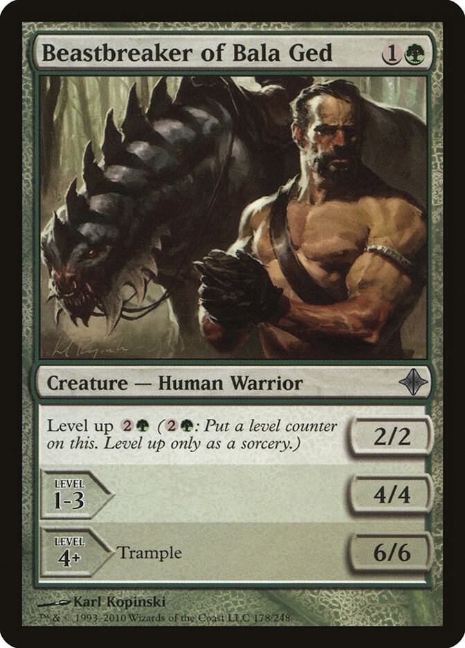 Beastbreaker of Bala Ged 178 card from Rise of the Eldrazi