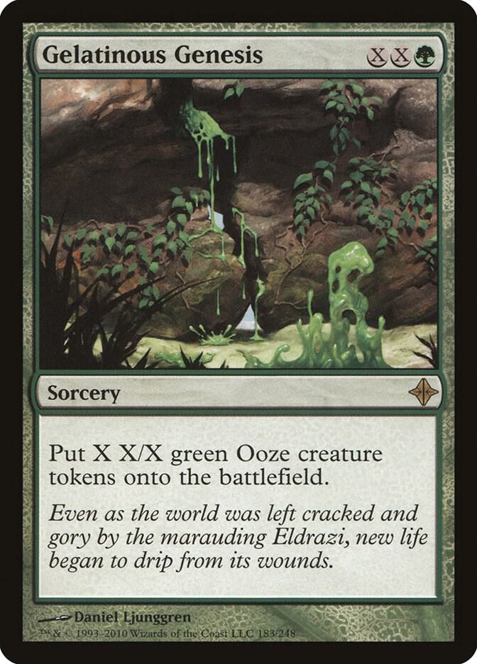 Gelatinous Genesis 183 card from Rise of the Eldrazi