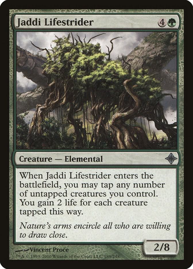 Jaddi Lifestrider 189 card from Rise of the Eldrazi