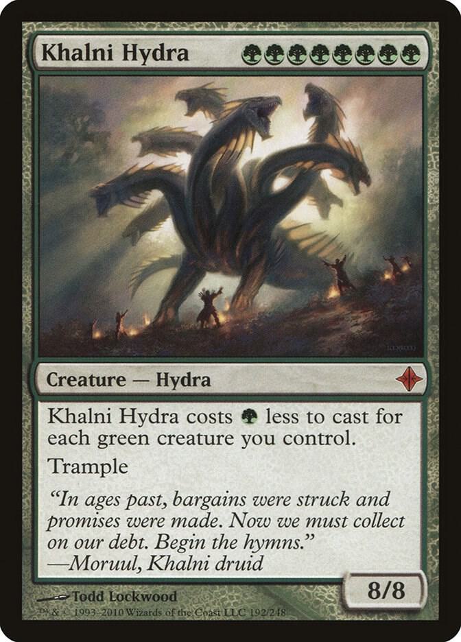 Khalni Hydra 192 card from Rise of the Eldrazi