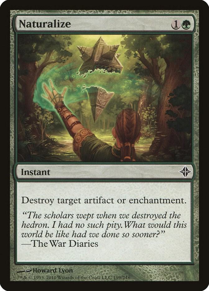 Naturalize 199 card from Rise of the Eldrazi