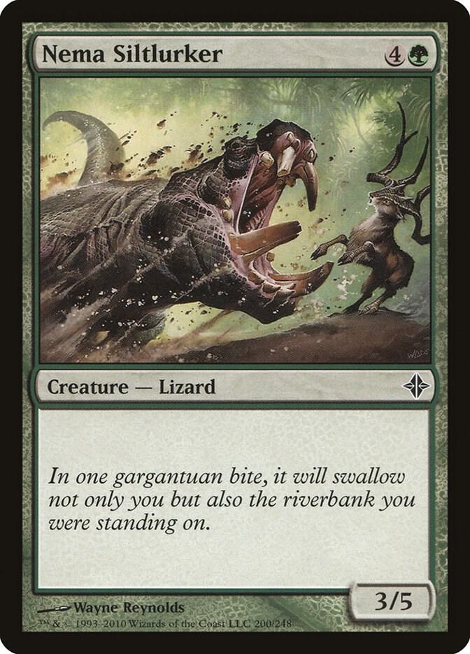 Nema Siltlurker 200 card from Rise of the Eldrazi