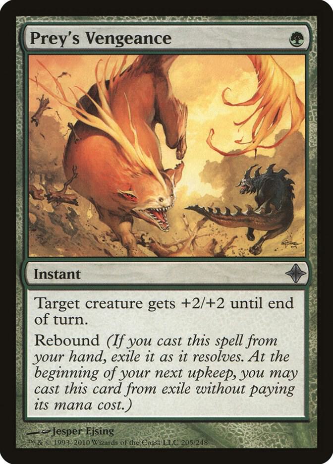 Prey's Vengeance 205 card from Rise of the Eldrazi
