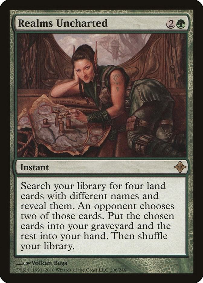 Realms Uncharted 206 card from Rise of the Eldrazi