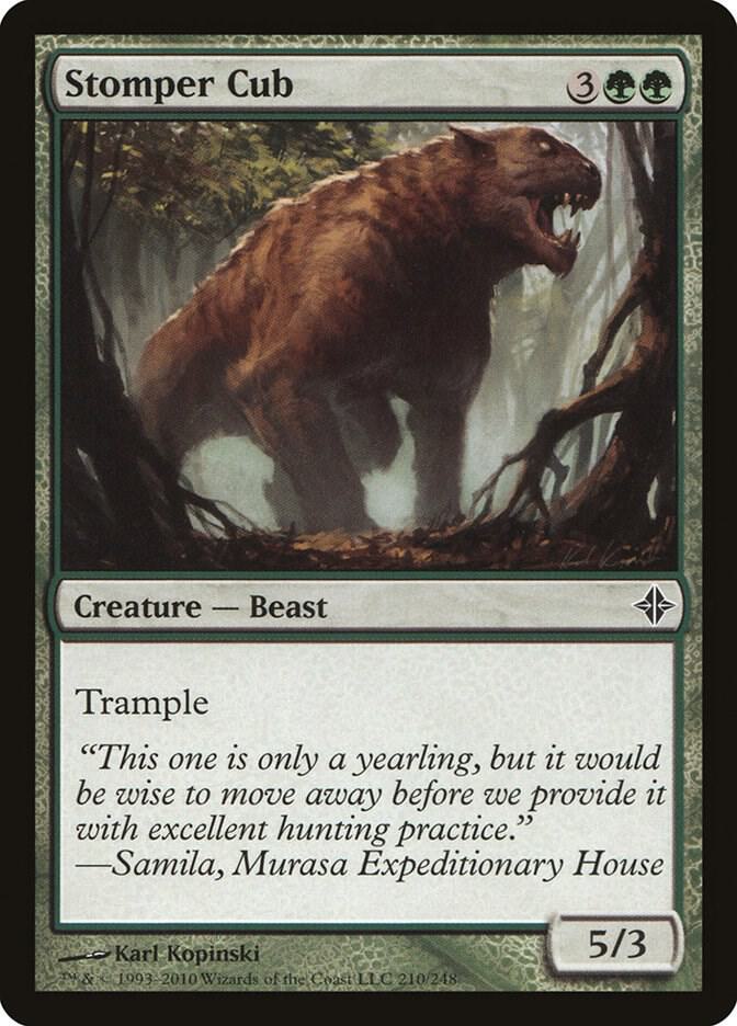 Stomper Cub 210 card from Rise of the Eldrazi