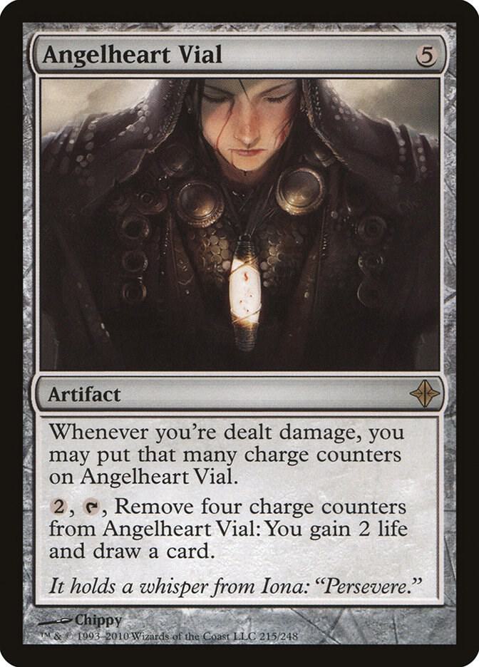 Angelheart Vial 215 card from Rise of the Eldrazi